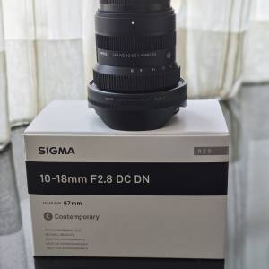 Sigma 10-18mm F2.8 DC DN for Fujifilm X Mount