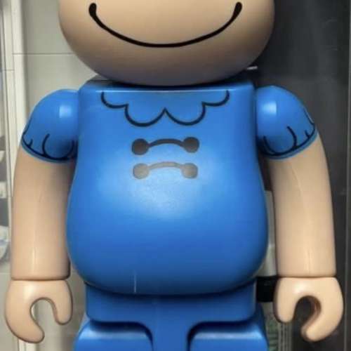 Bearbrick 400% x Peanuts Charlie Brown/ Lucy