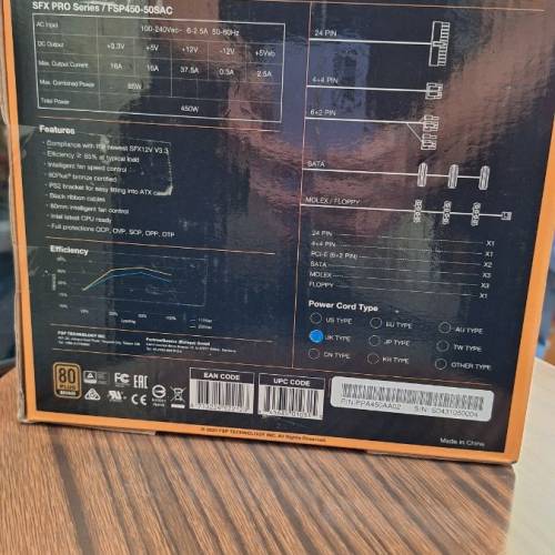 FSP SFX Pro 450W 電源 Power Supply