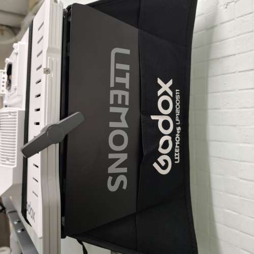 新淨神牛Godox Litemons LP1200Bi LED 攝影燈套裝  +MTO2碳纖燈架+柔光罩
