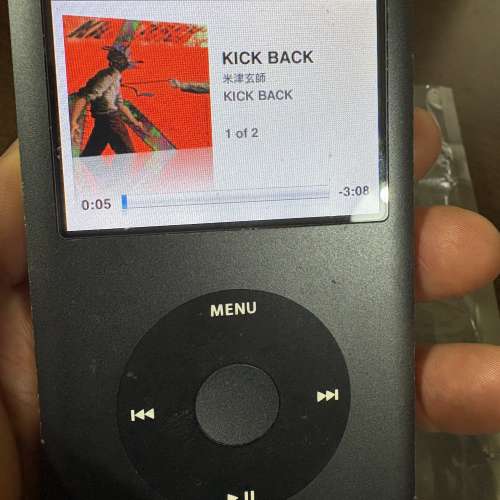 ipod classic 128G SSD + 1800 mah電池