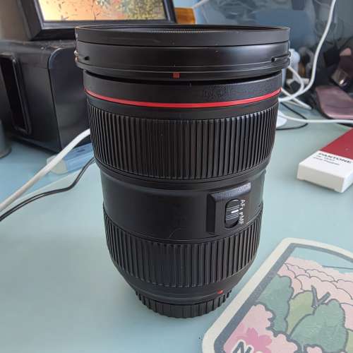 有盒 Canon EF 24-70/2.8L 有filter 90%新