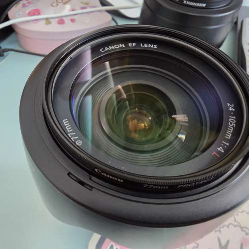 有盒 Canon EF 24-105/4.0L IS 有filter 90%新