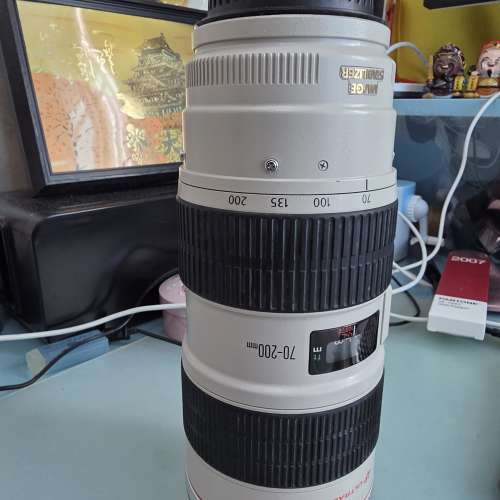 有盒 Canon EF 70-200/2.8L IS 有filter 90%新