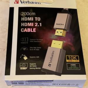 Verbatim HDMI 2.1 200cm 傳輸線