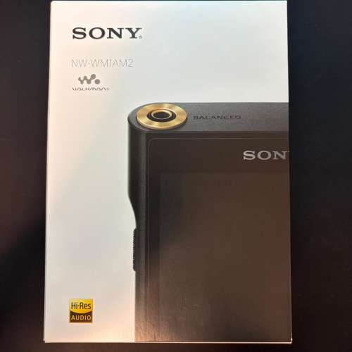 Sony 黑磚二代 NW-WM1AM2 DAP 高解析度音樂播放器