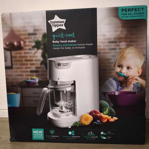 tommee tippee quick cook 多功能嬰兒輔食機 (全新贈品 未開）沒有保養