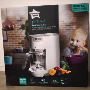 tommee tippee quick cook 多功能嬰兒輔食機 (全新贈品 未開）沒有保養