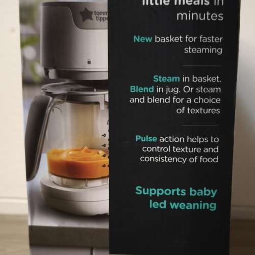 tommee tippee quick cook 多功能嬰兒輔食機 (全新贈品 未開）沒有保養