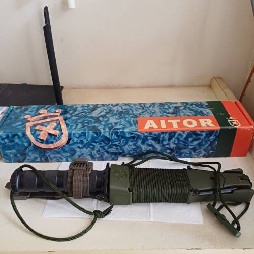 AITOR Jungle King 2 knife 軍刀 求生刀 真品