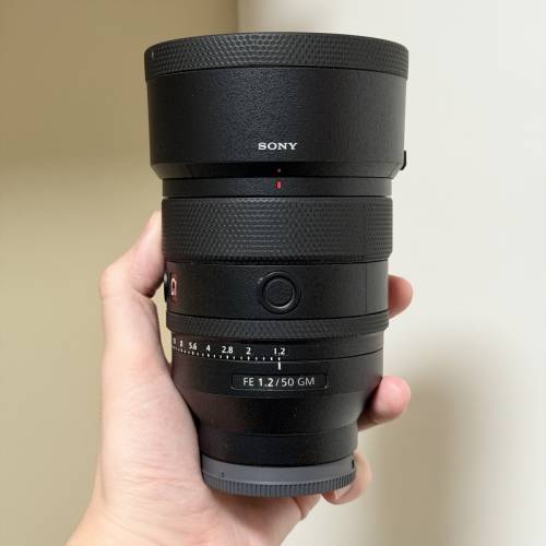 二手 行貨Sony FE 50mm F1.2 GM 鏡頭 連B+W UV filter