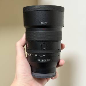 二手 行貨Sony FE 50mm F1.2 GM 鏡頭 連B+W UV filter