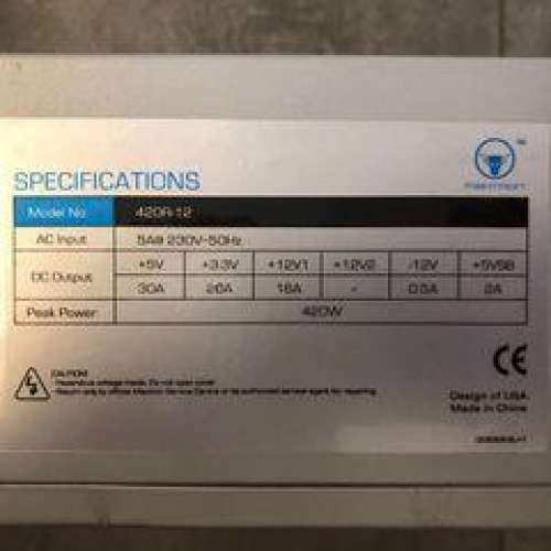 5 個  桌上電腦  400W/500W 火牛不包好壞, 清理物品