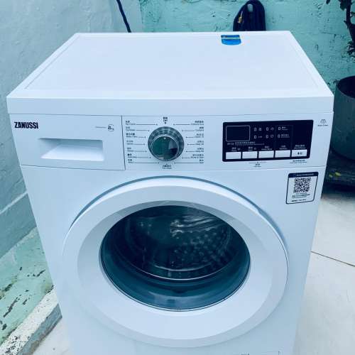 洗衣機 金章 ZWF8045D2WA 8.0公斤 1400轉 前置式 (可飛頂櫃底/嵌入式 安裝) 變頻 ...