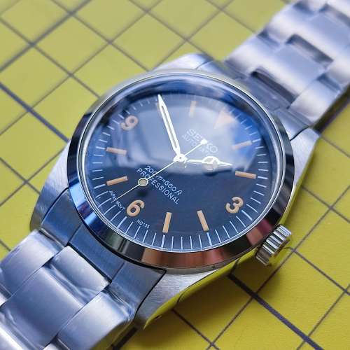 精工 mod 改古玩369手錶