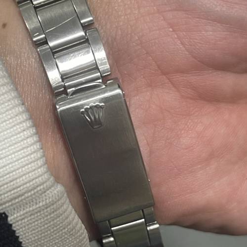 好L型🤣 經典 ROLEX 6694 少有黑面金銀字 7835帶 12格 平X到笑$16800