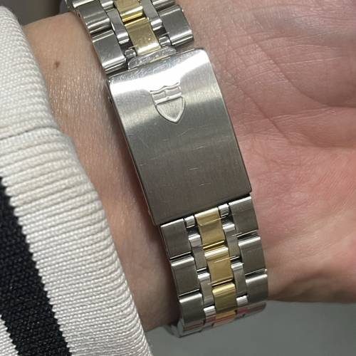 好L新淨👻 TUDOR 74033 少有布紋面鑽石字 888周大福行貨 歡迎比較😂 $11800