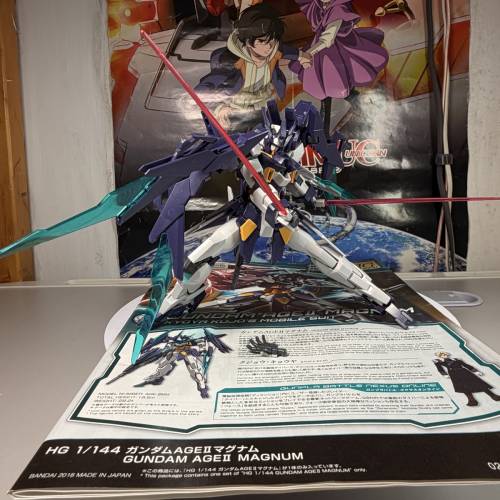 HG BD 1:144 高達潛行者 Gundam Build Driers 高達 Age2 馬格林 素組 已砌 高達模型