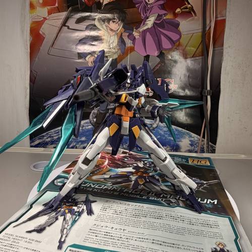 HG BD 1:144 高達潛行者 Gundam Build Driers 高達 Age2 馬格林 素組 已砌 高達模型