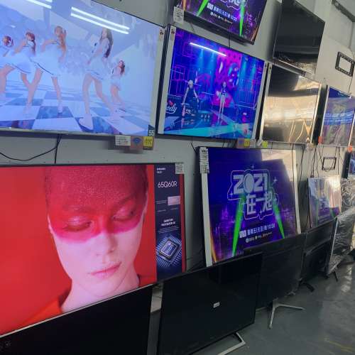 二手陳列機Samsung LG SONY 24--75吋4K smart TV