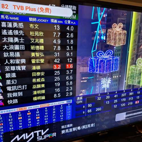 全套帶免費賬號配遙控器 火牛 HDMI 線 可以睇20多個免費電視台直播 一開機用到