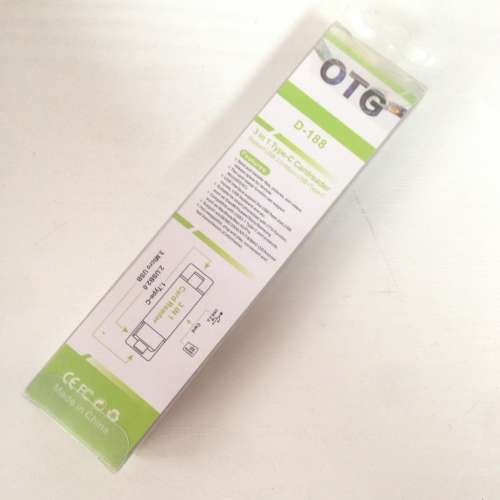 📱 OTG 3 in 1 Multifunctional Card Reader Type-C Micro USB NEW 全新 多功能 三...