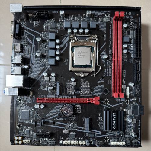 intel G5925 + 技嘉 B560M