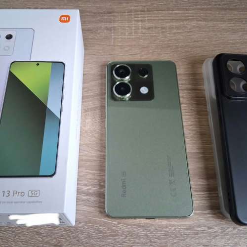 12+512GB Redmi Note 13 Pro 5G橄欖綠色港行