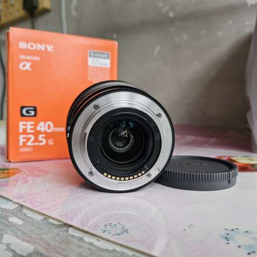 sony fe 40mm f2.5G