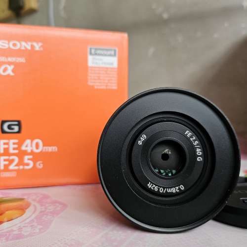sony fe 40mm f2.5G