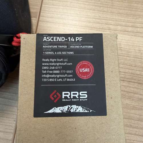 放99% RRS BH-40 Ball Head + RRS Ascend-14 Compact Travel Carbon Fiber Tripod+...