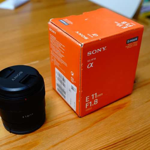 Sony 11mm f1.8
