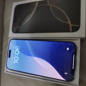 iPhone 16 pro max 256