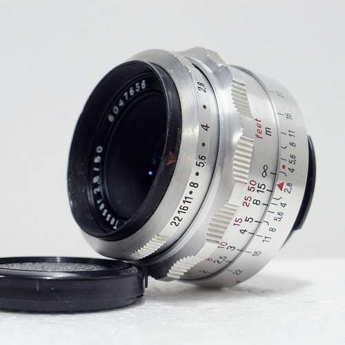 小巧版 白銀鷹眼 Carl Zeiss Jena 1Q Tessar 50mm f2.8 (非常新淨)