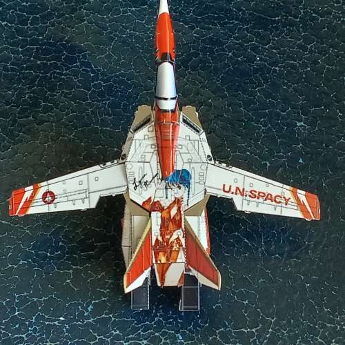 Macross VF-1S超時空要塞金屬模型飛機