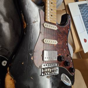 Tagima stratocaster with relic + upgrades