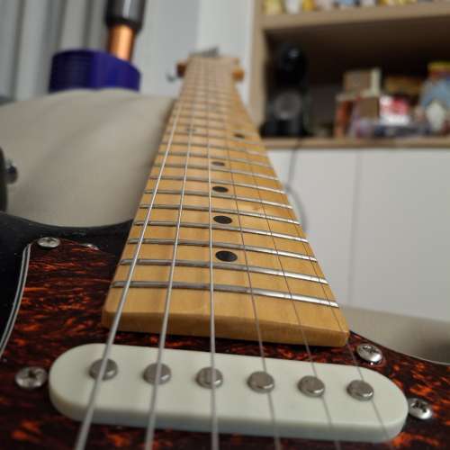 Tagima stratocaster with relic + upgrades