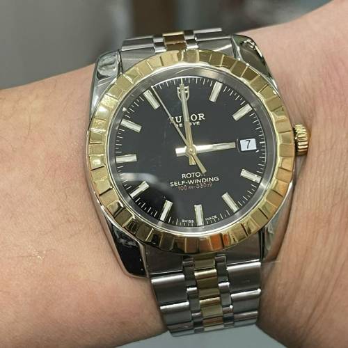 好X新淨🤣 Tudor 23013 金鋼大菠蘿 $12800