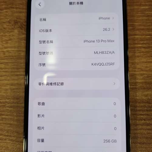 港行 iPhone 13 Pro Max 256GB