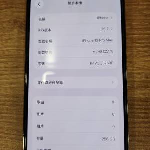港行 iPhone 13 Pro Max 256GB