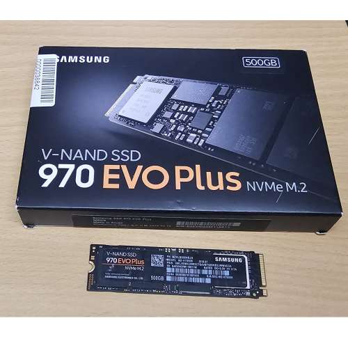 Samsung 三星 970 EVO Plus M.2 NVMe SSD 500GB