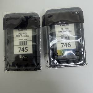 Canon printer ink PG-745 (黑色) + CL-746 (彩色）