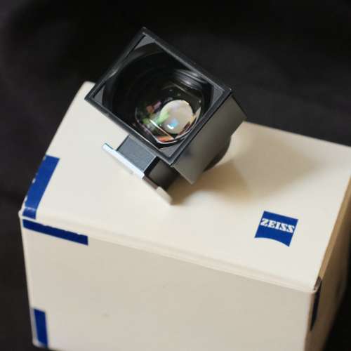 Zeiss Viewfinder 25mm 28mm T* Black Paint - Original Box and Papers