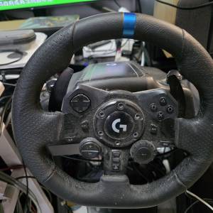 Logitech    G923   連油門  &車架 TRUEFORCE 賽車方向盤完全兼容 PlayStation 5 (...
