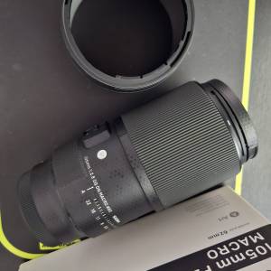 Sigma 105mm f2.8 DG DN Macro, Sony FE mount,