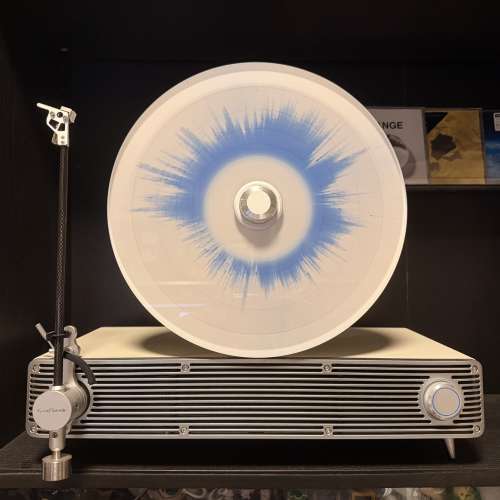 CoolGeek VS-01 直立一體式黑膠唱盤播放器 白色 9成新