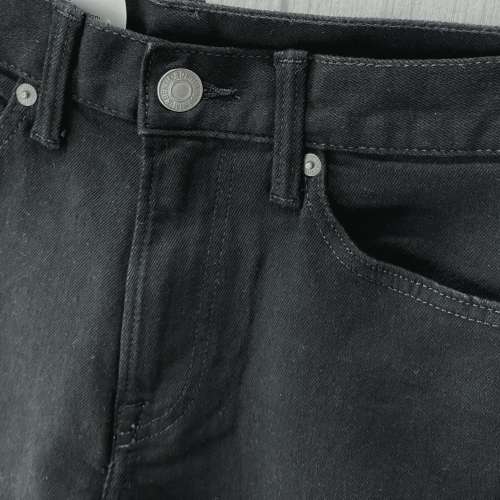 100%全新 H&M Denim Men's Jeans 31"腰 Slim Straight 男裝全黑牛仔褲