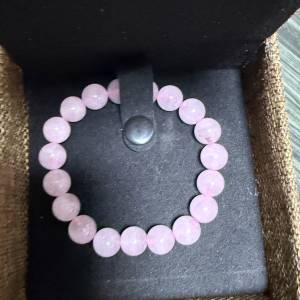 水晶手鏈粉晶紅紋石螢石黑髮晶