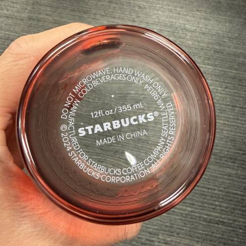 Starbucks 玻璃杯