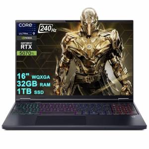 OLED RTX 5070Ti Acer Predator Helios Neo 16S Slim AI 2025 16" 240Hz 32GB 1TB Gam